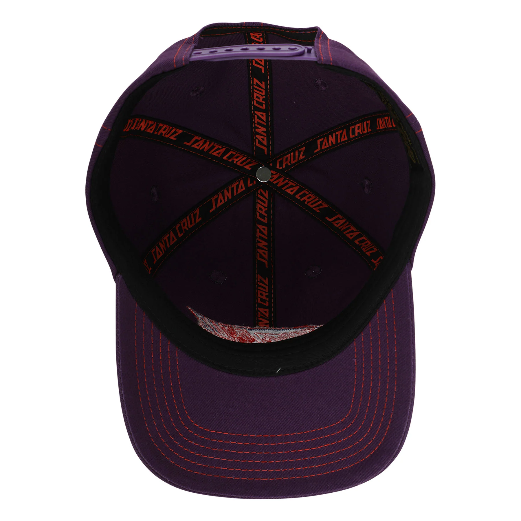 Fracture Oval Dot Snapback Womens Santa Cruz Hat - Image 4