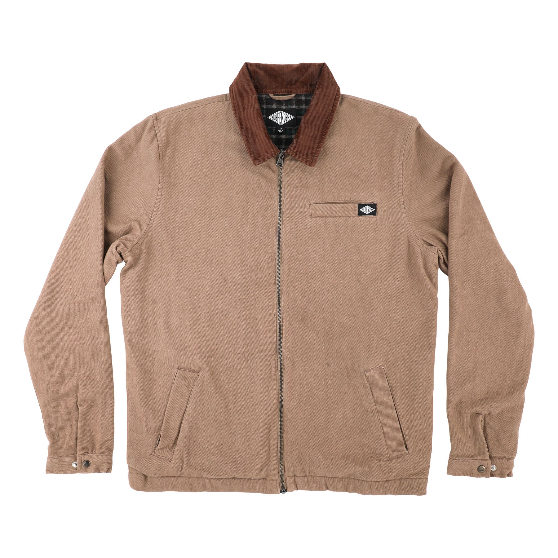 Free On The Streets Mens Independent Canvas Work Jacket
