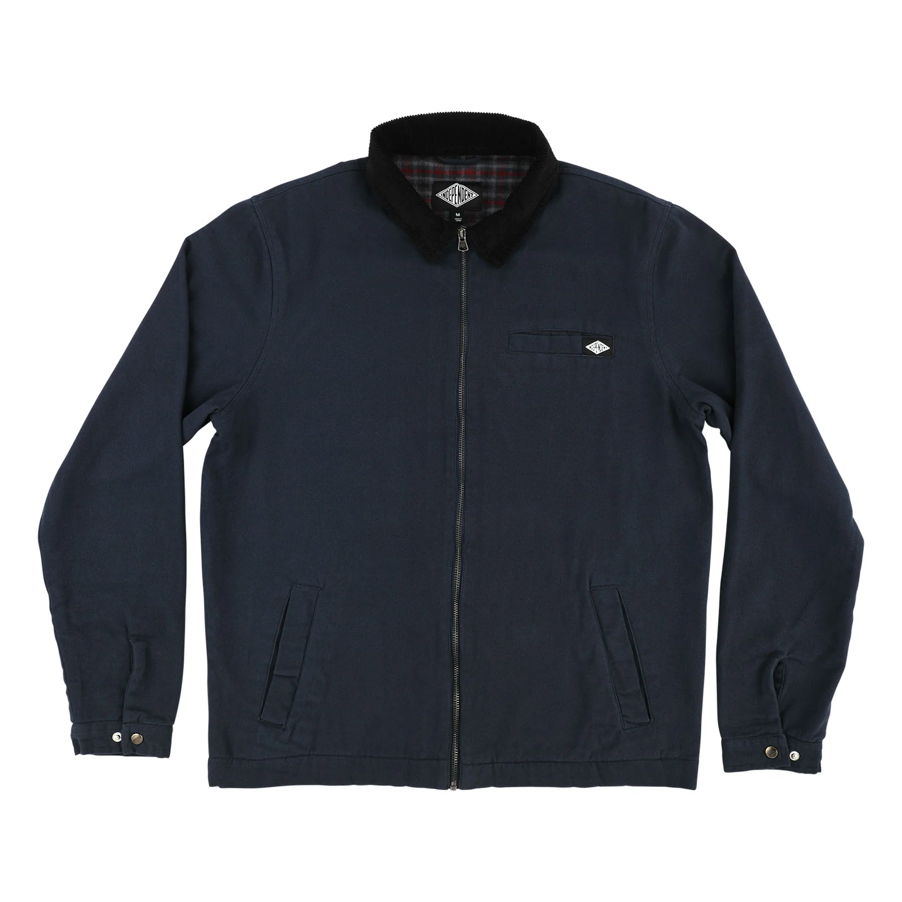 Free On The Streets Mens Independent Canvas Work Jacket - Image 6