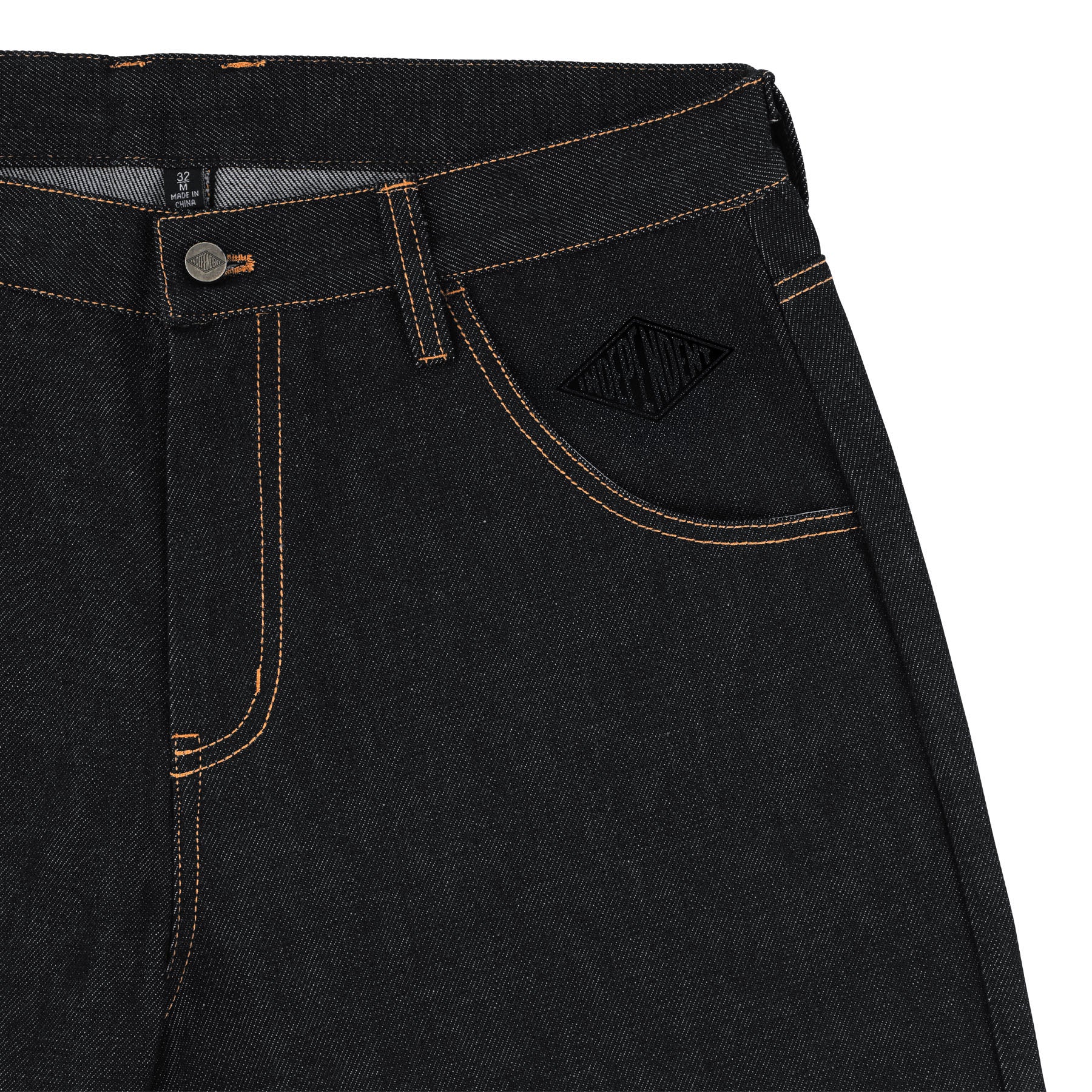 Free On The Streets Mens Independent Denim Shorts - Image 3