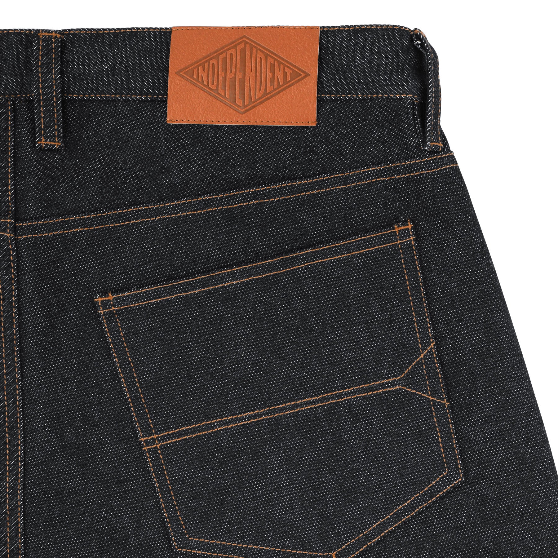 Free On The Streets Mens Independent Denim Shorts - Image 4