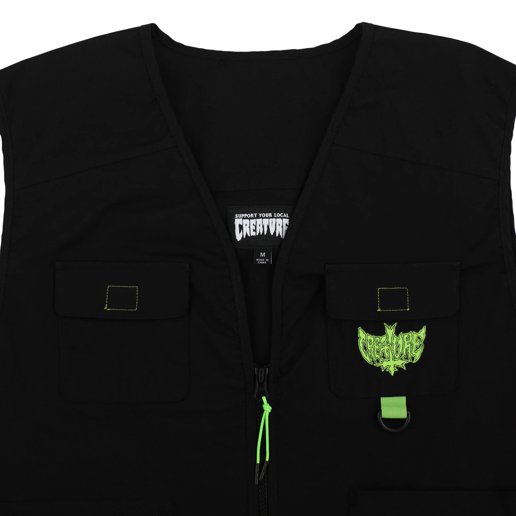 Gravette Cut & Tie Creature Utility Vest - Image 4