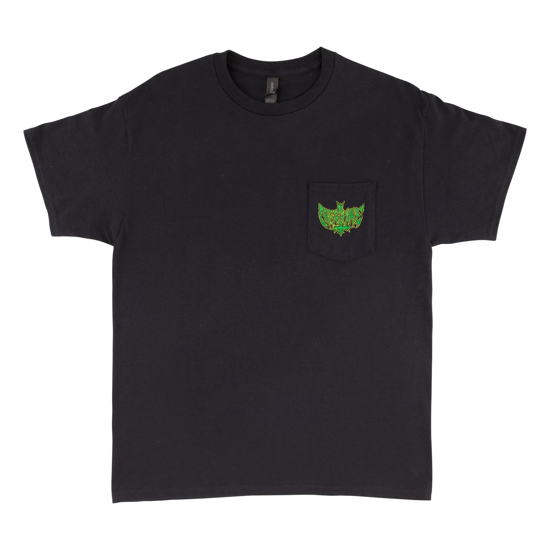 Gravette Hippie Skull Creature Pocket T-Shirt