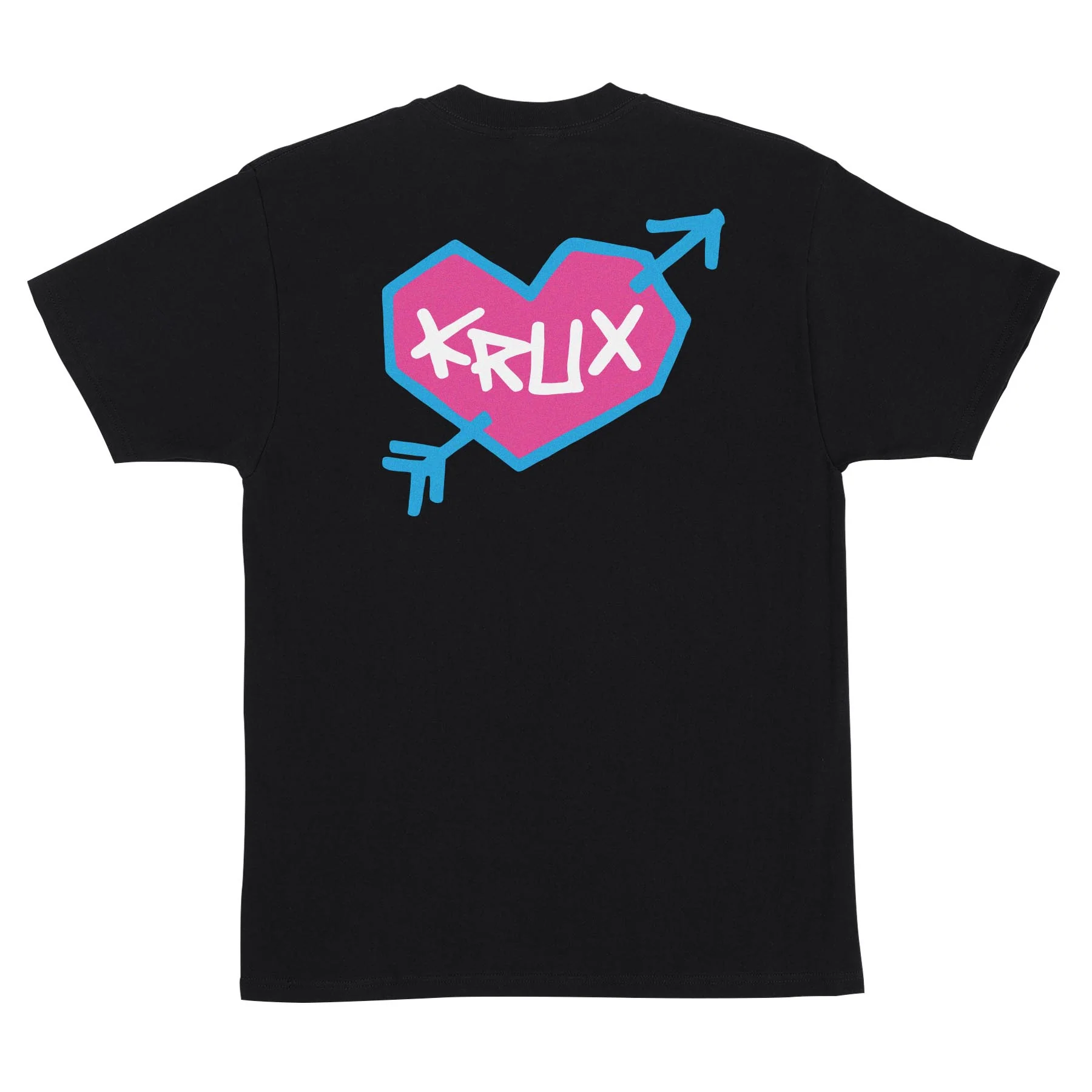 Heart Logo Krux Mens T-Shirt - Image 2