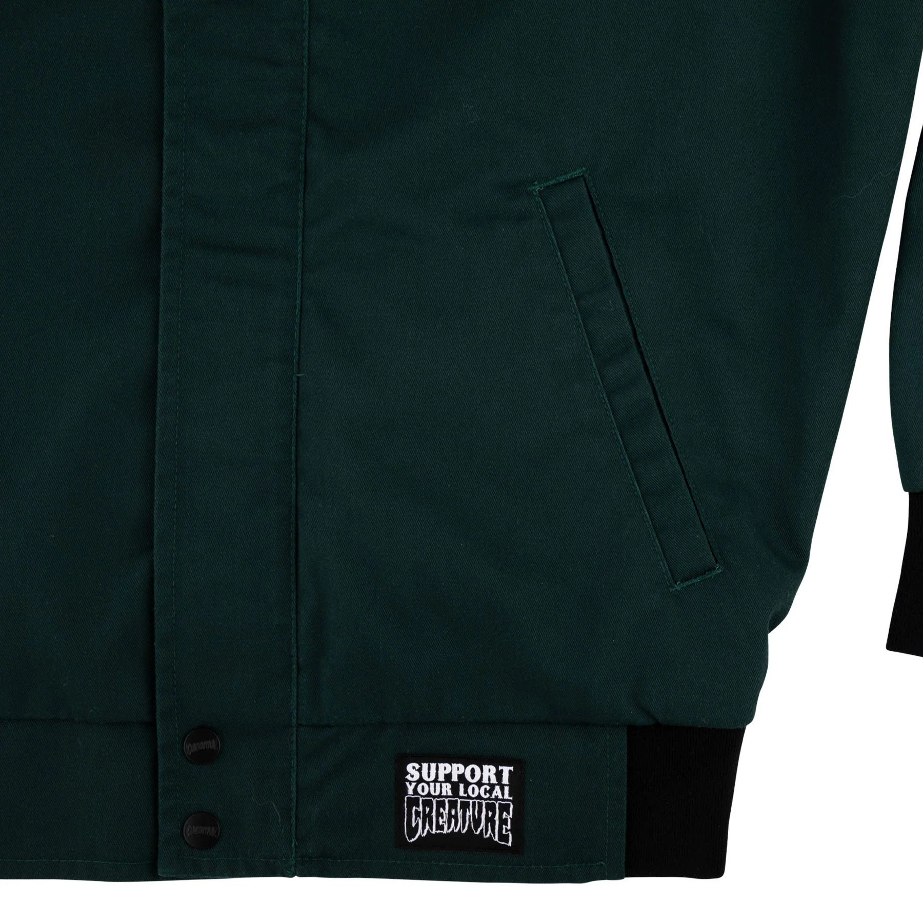 Hesher Lightweight Mens Creature Bomber Jacket - Image 4