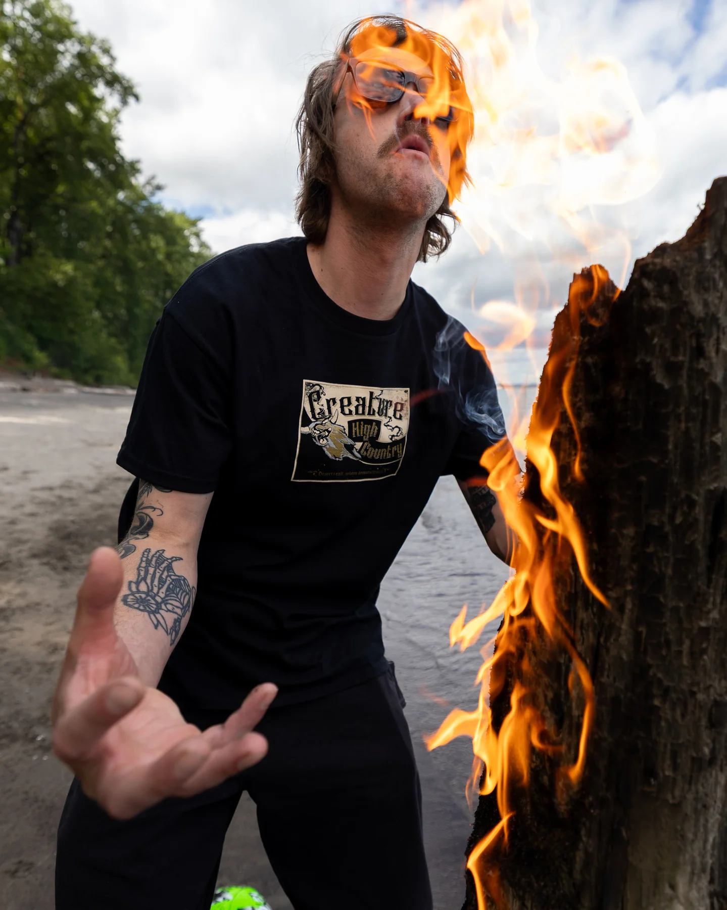 High Country Mens Creature T-Shirt - Image 4