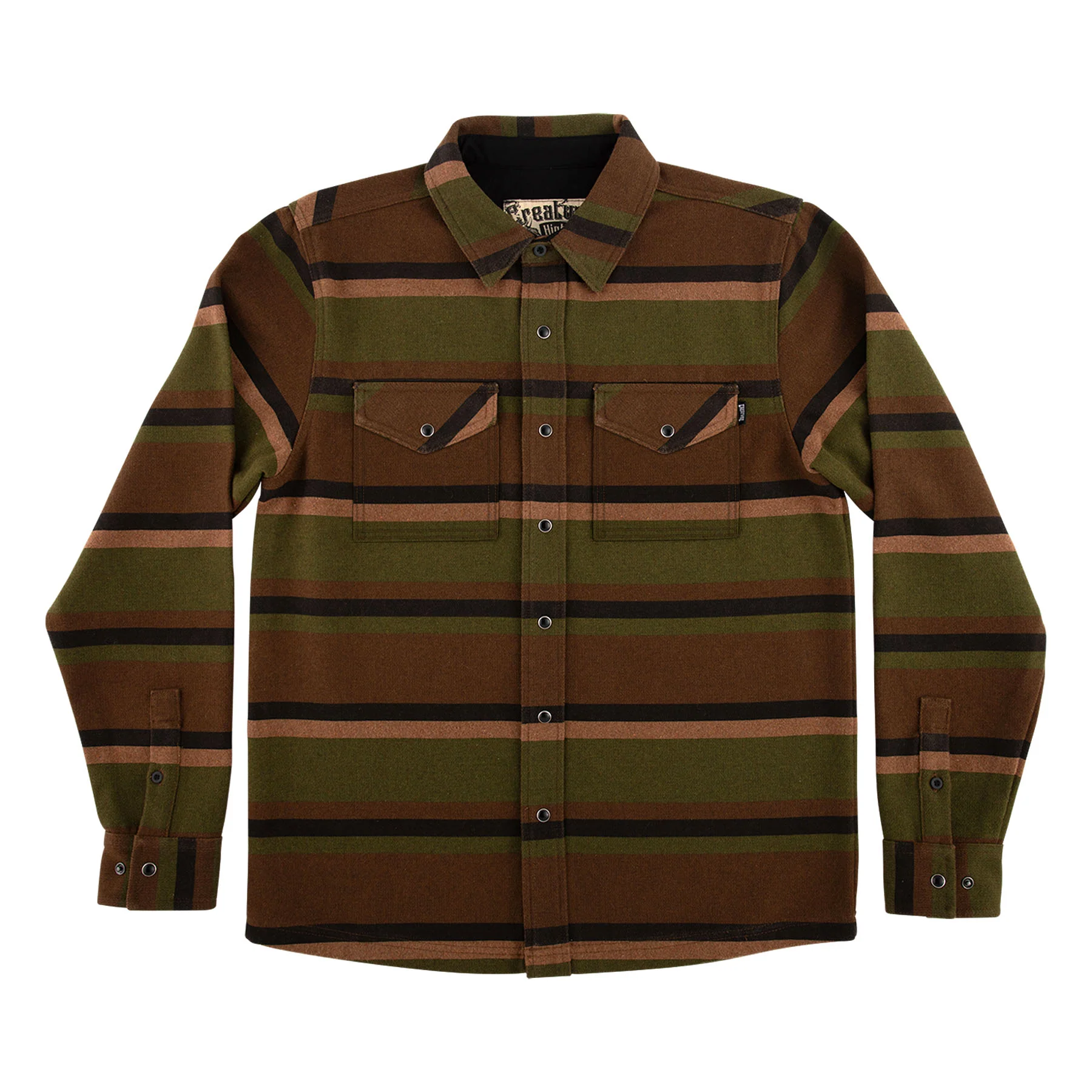 Horizon Mens Creature Longsleeve Flannel Shirt - Image 8