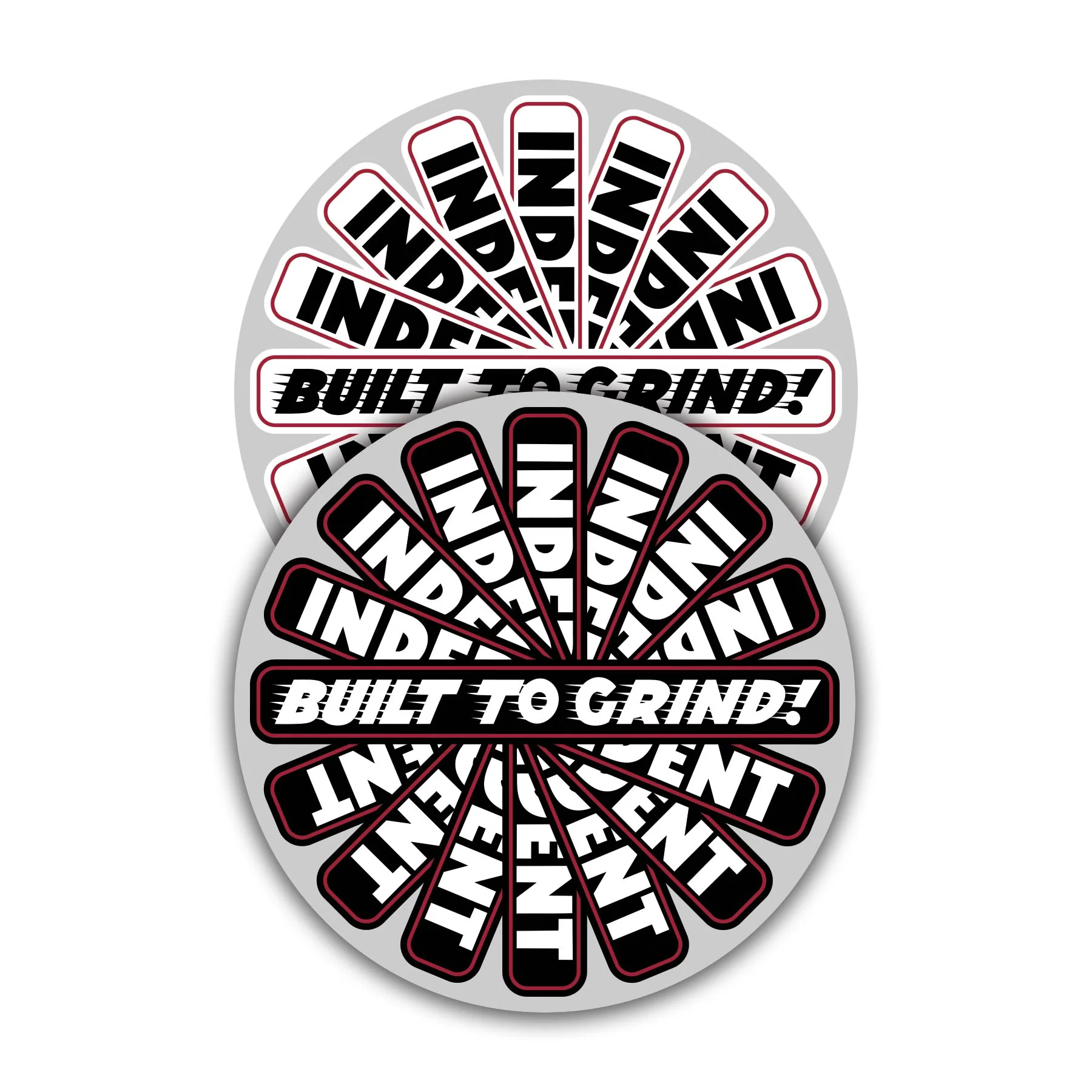 BTG Speed Revolve 4in Independent Stickers (25 Pack)