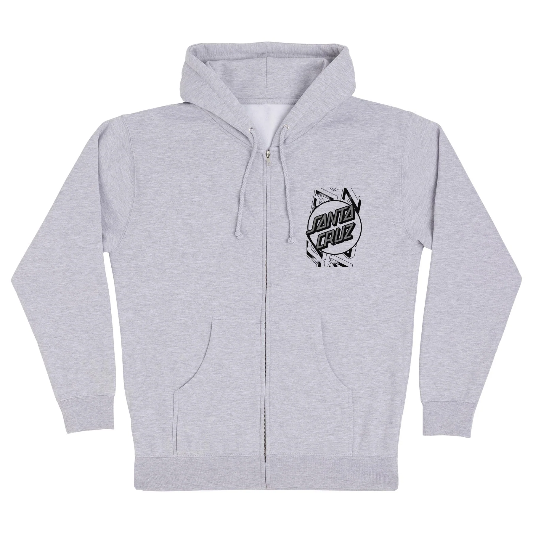 Intersect Mens Santa Cruz Zip Hoodie - Image 3