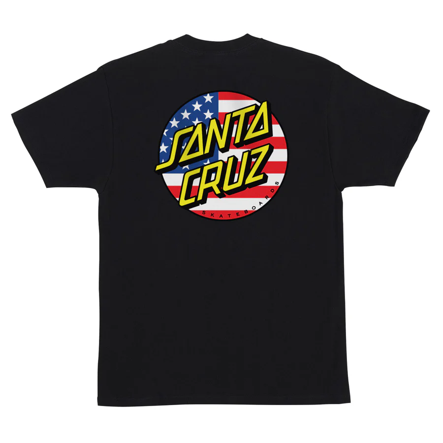 July 4th Dot Mens Santa Cruz T-Shirt - Image 2