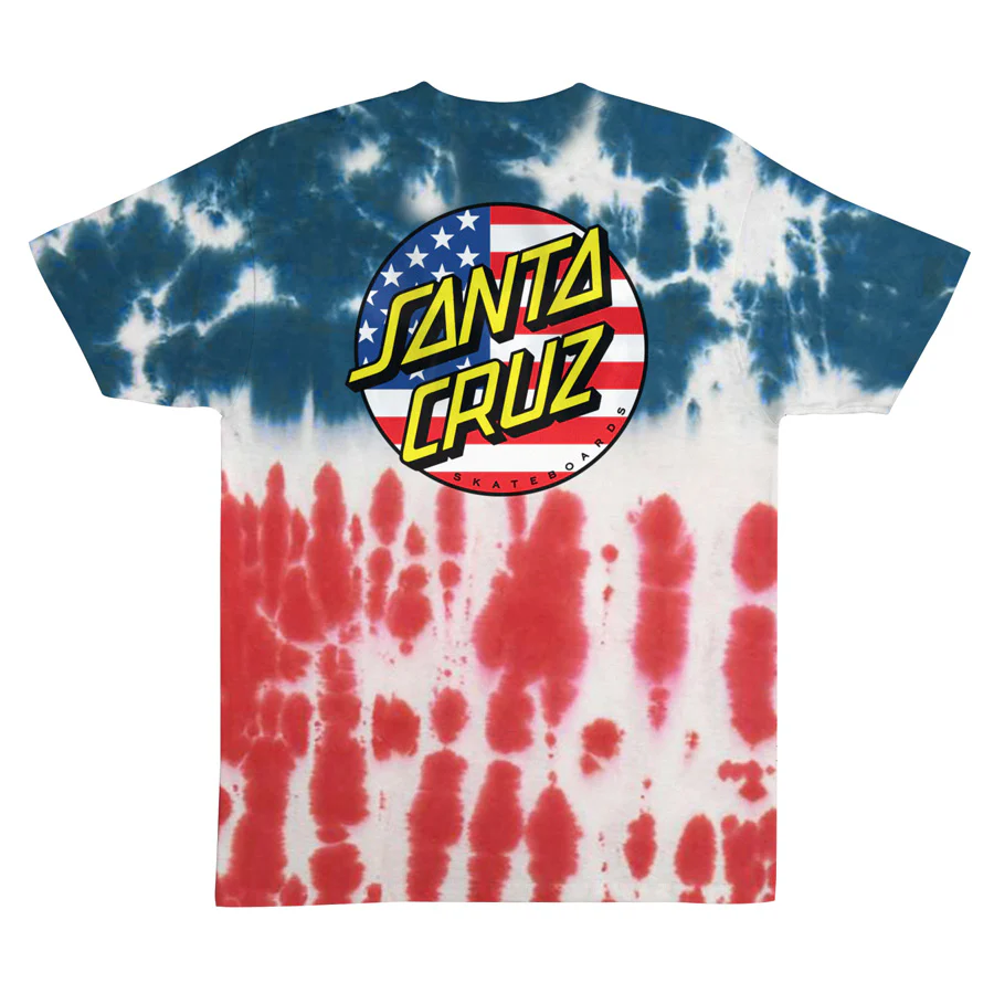 July 4th Dot Mens Santa Cruz T-Shirt - Image 4