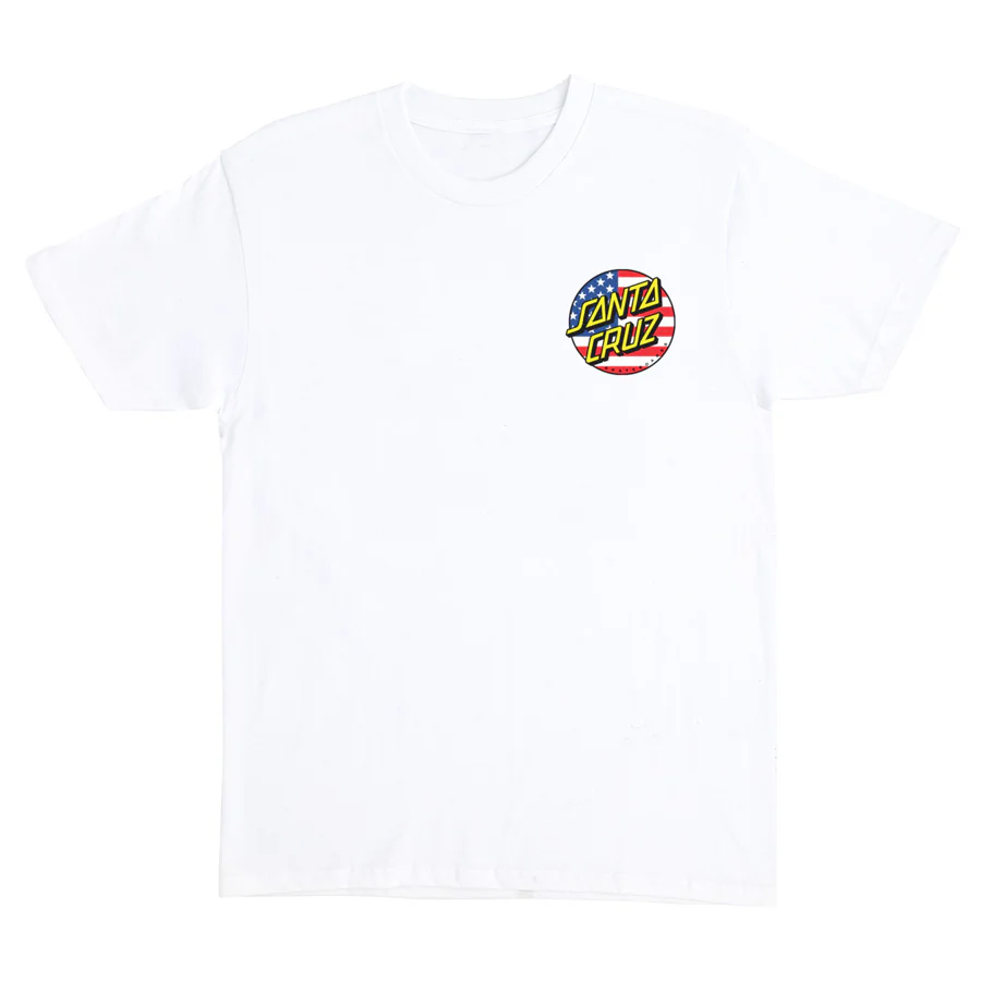 July 4th Dot Mens Santa Cruz T-Shirt - Image 5