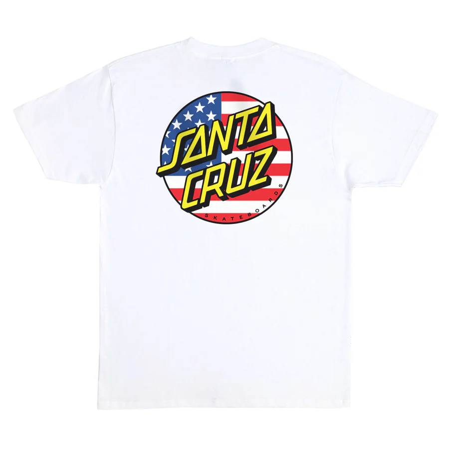 July 4th Dot Mens Santa Cruz T-Shirt - Image 6