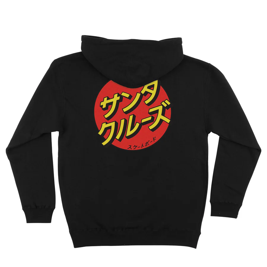 Katakana Dot Mens Santa Cruz Hoodie - Image 2