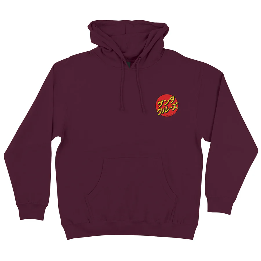 Katakana Dot Mens Santa Cruz Hoodie - Image 3