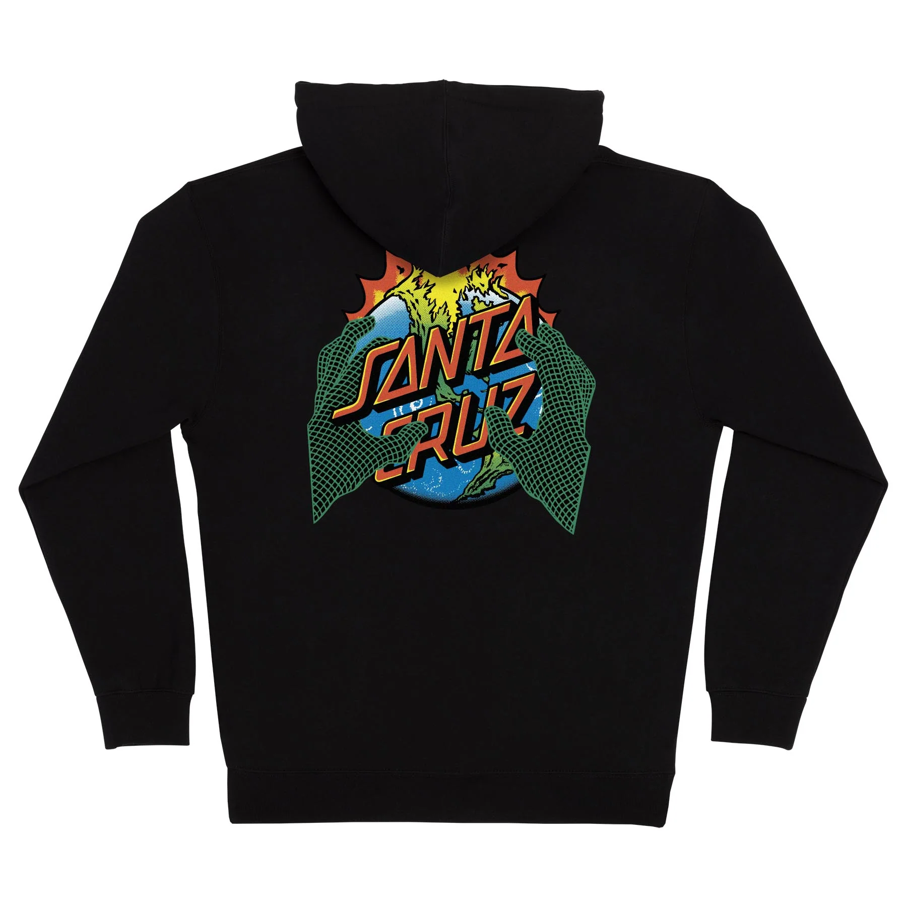 Kendall End Of The Dot Mens Santa Cruz Zip Hoodie - Image 5