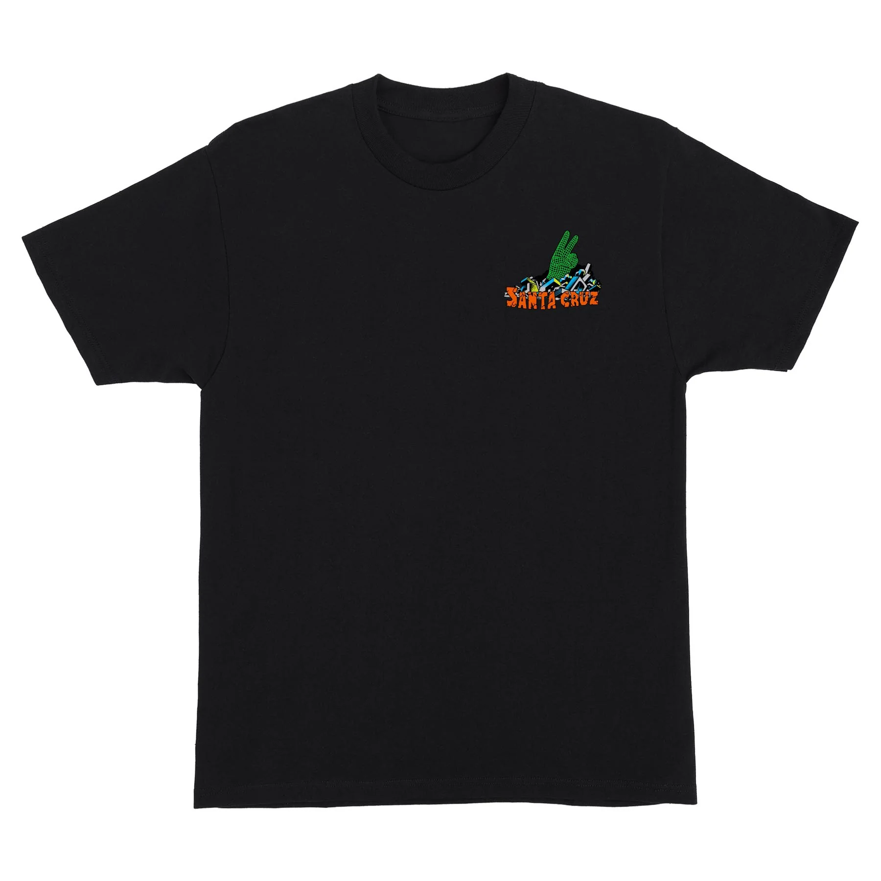 Kendall Grid Hand Mens Santa Cruz T-Shirt