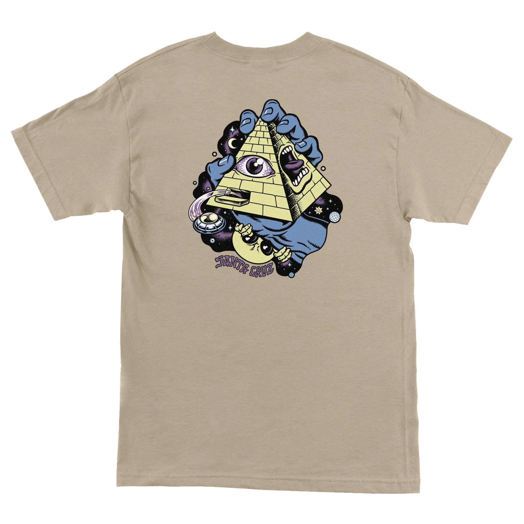 Knibbs Invasion Hand Mens Santa Cruz T-Shirt - Image 3