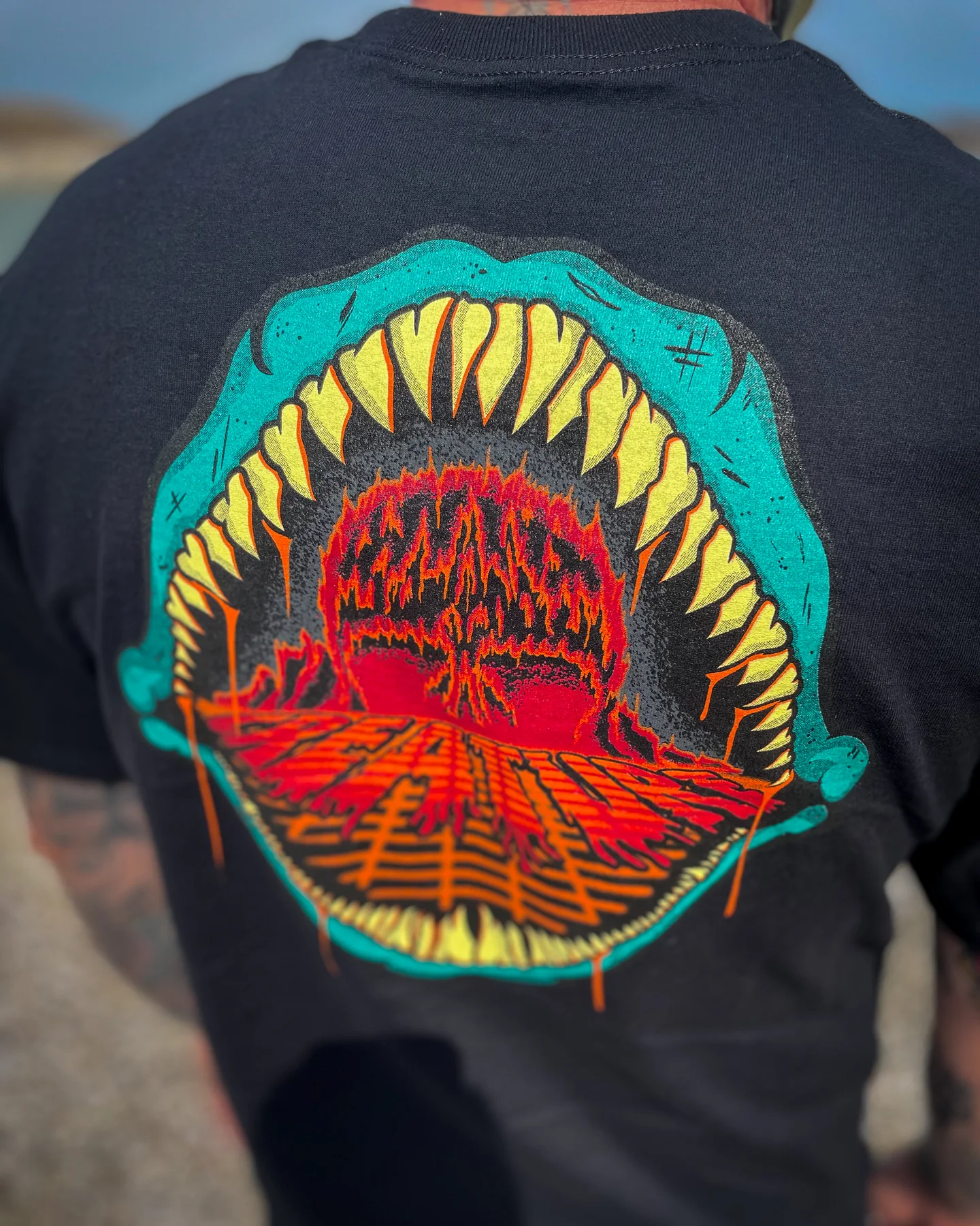 Lost At Sea Mens Creature T-Shirt - Image 3