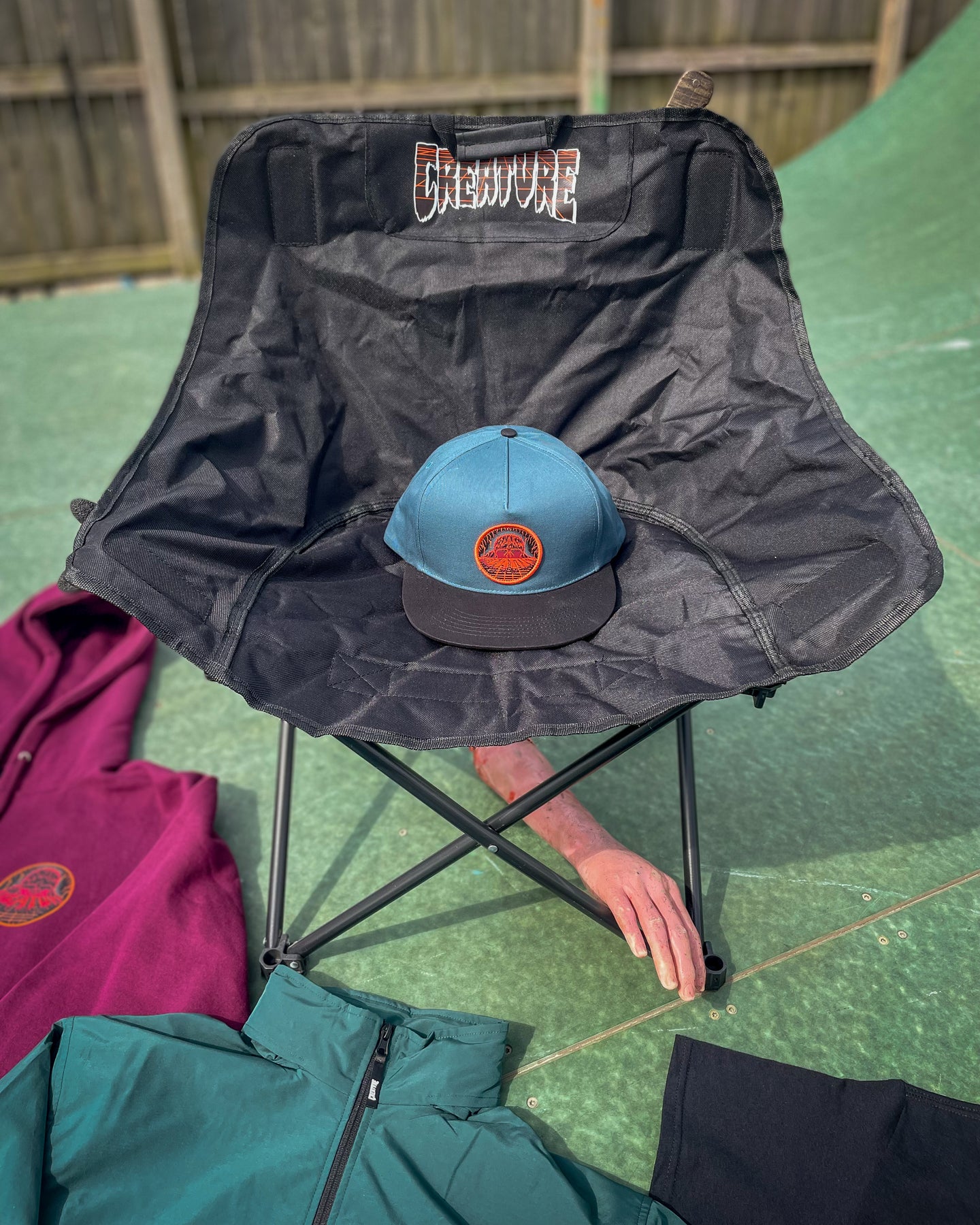 Lost At Sea Creature Camp Chair - Image 5