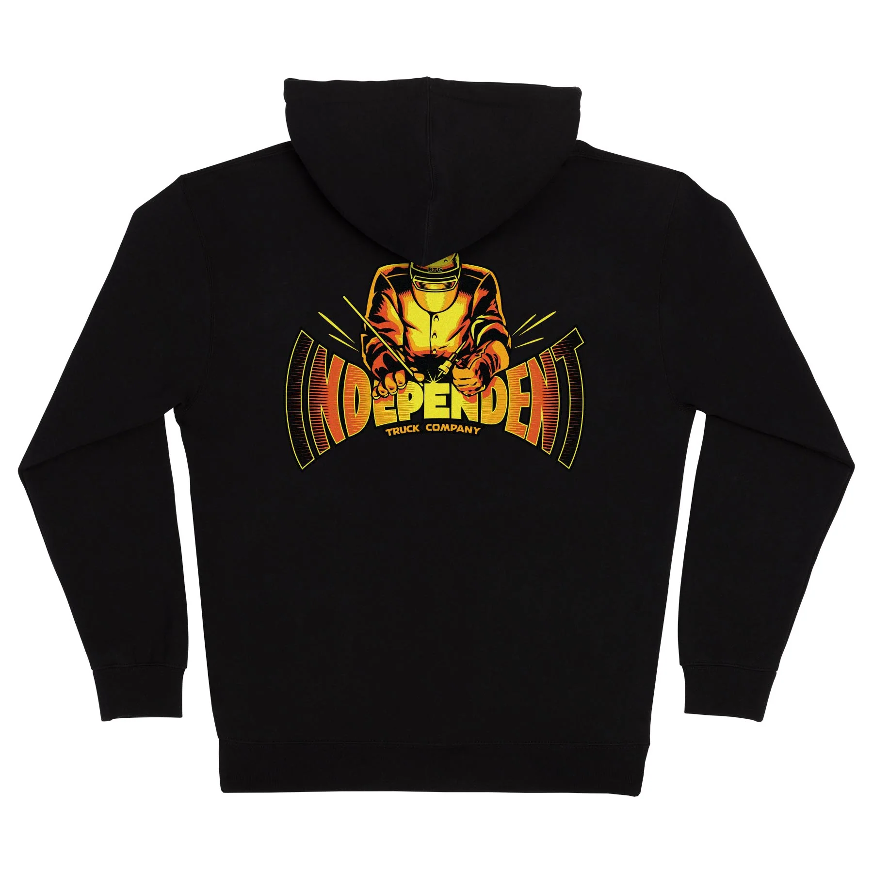 Manufactured Span Mens Independent Zip Hoodie - Image 2