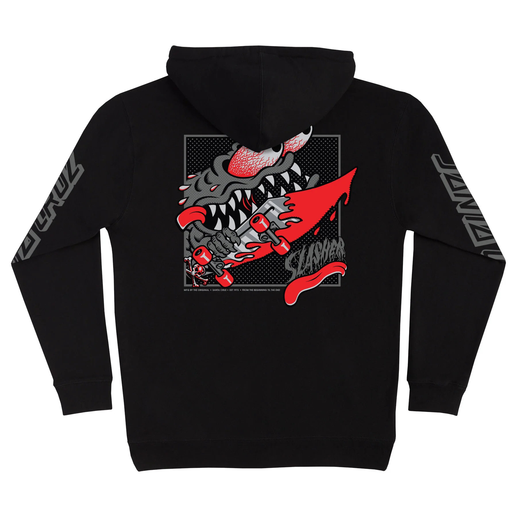 Meek Slasher Box Mens Santa Cruz Hoodie - Image 2