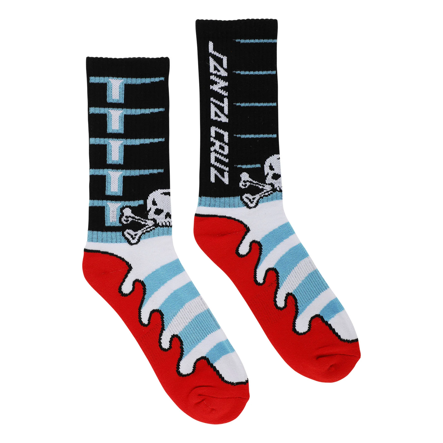 Meek Slasher Sword Crew Mens Santa Cruz Socks - Image 2