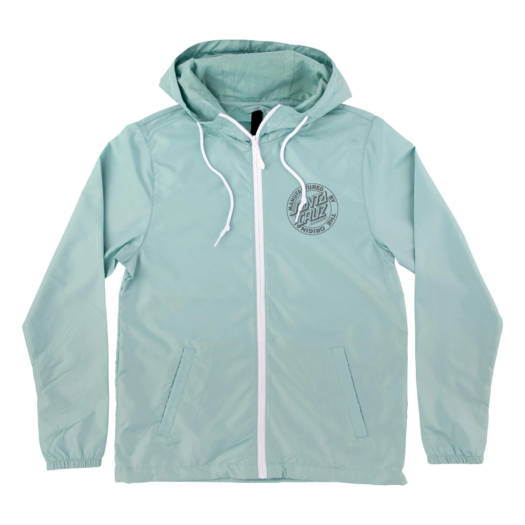 MFG Dot Lined Womens Santa Cruz Windbreaker