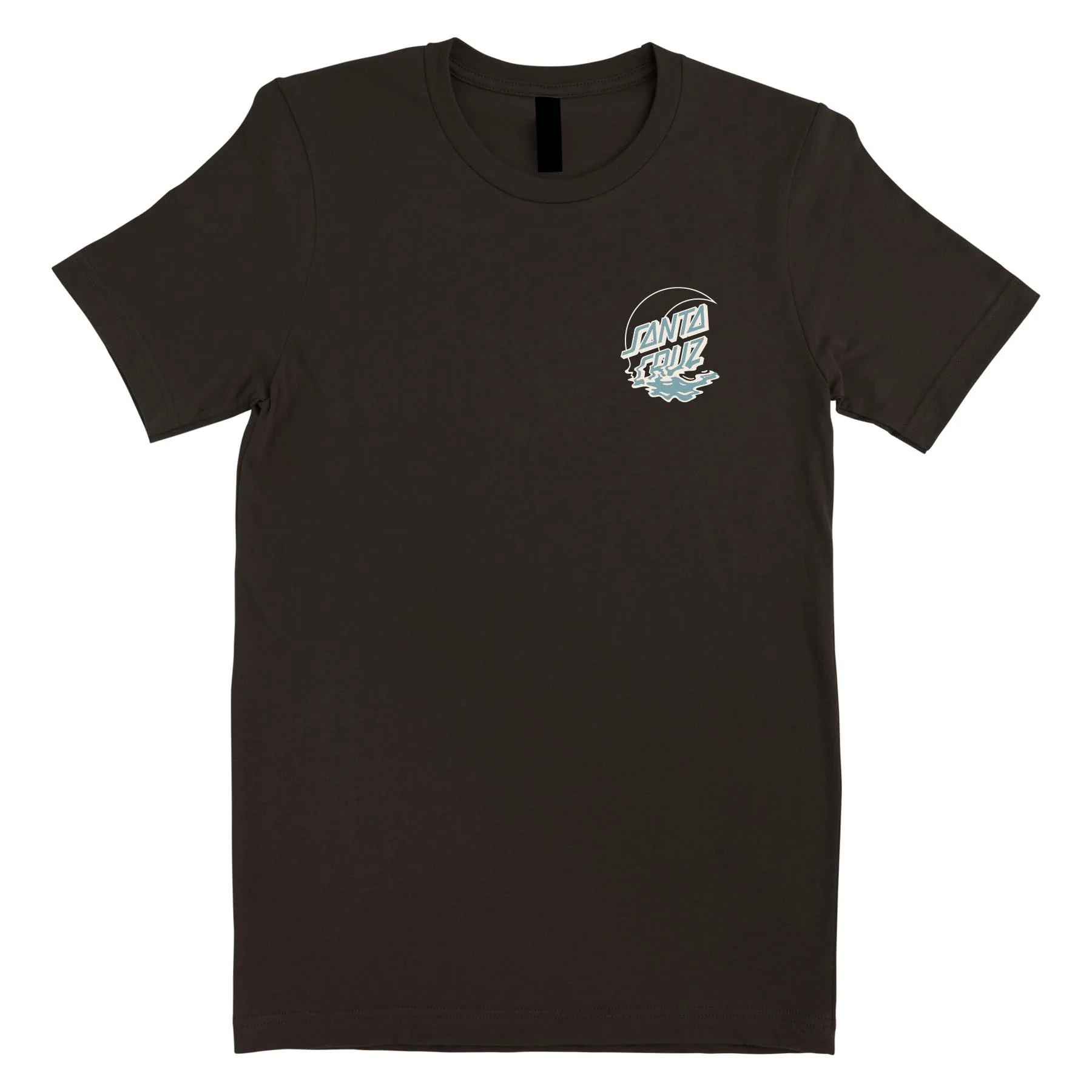 Moon Dot Reflection Womens Santa Cruz T-Shirt - Image 3