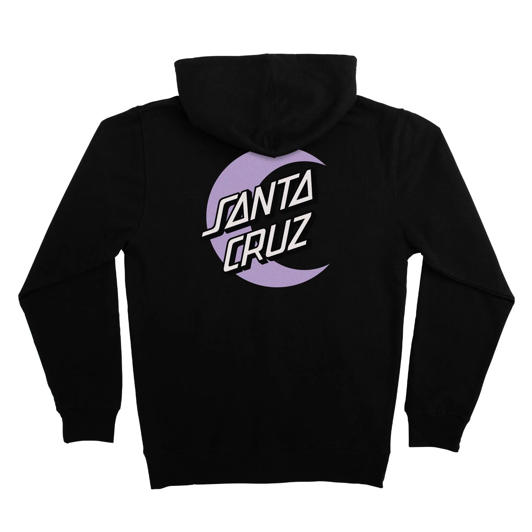 Moon Dot Womens Santa Cruz Zip Hoodie - Image 4