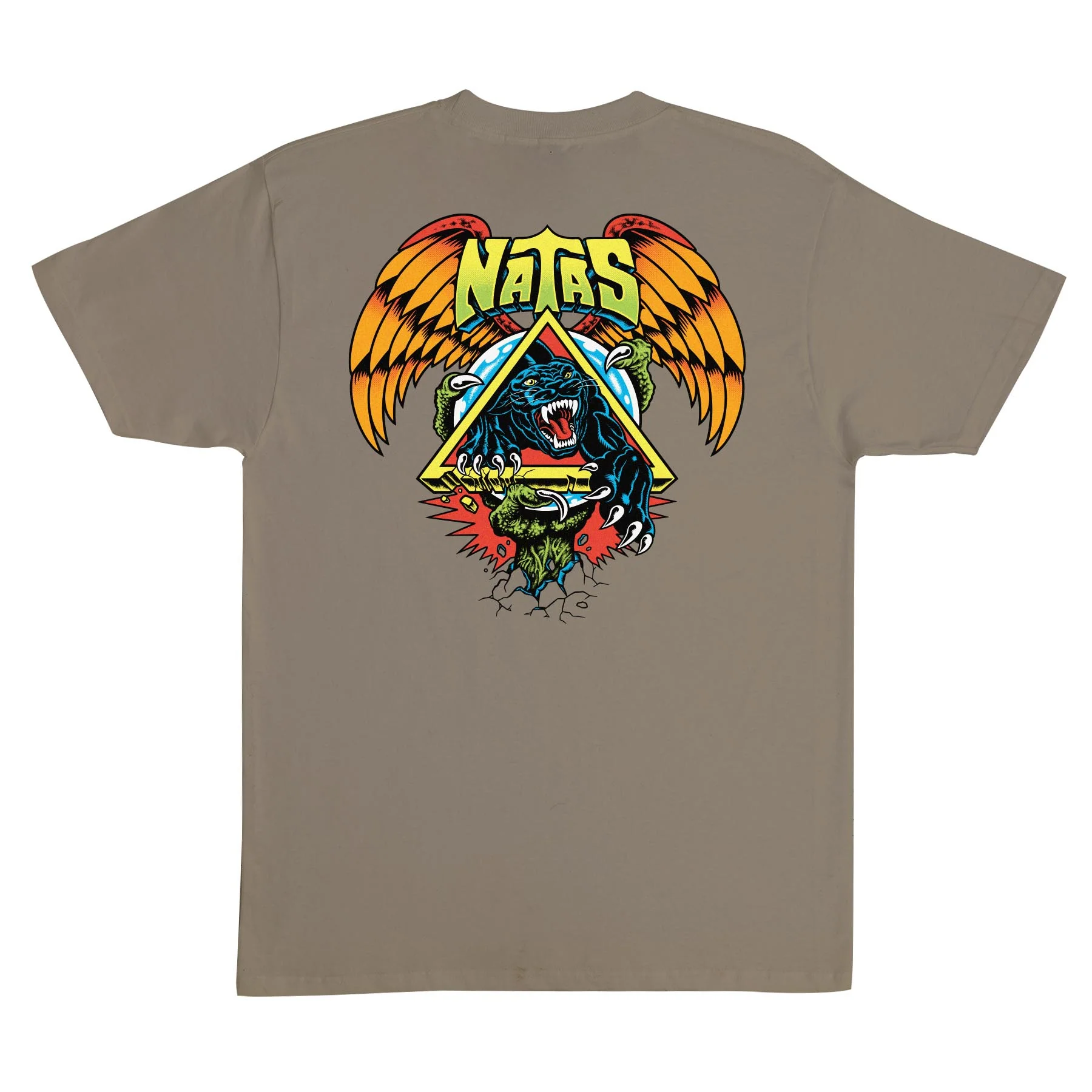 Natas SC Panther Mens Santa Cruz T-Shirt - Image 4