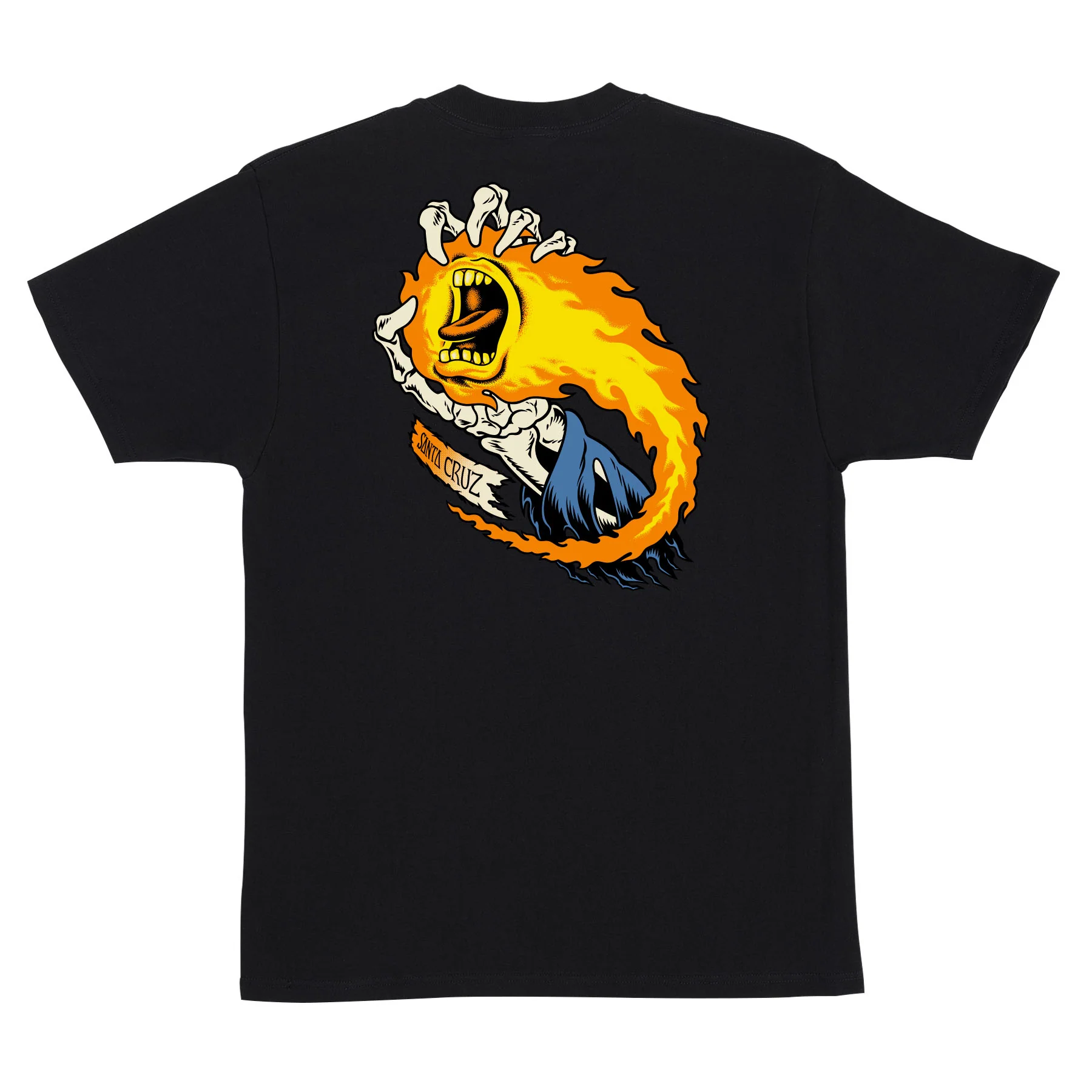 O'Brien Screaming Reaper Mens Santa Cruz T-Shirt - Image 2