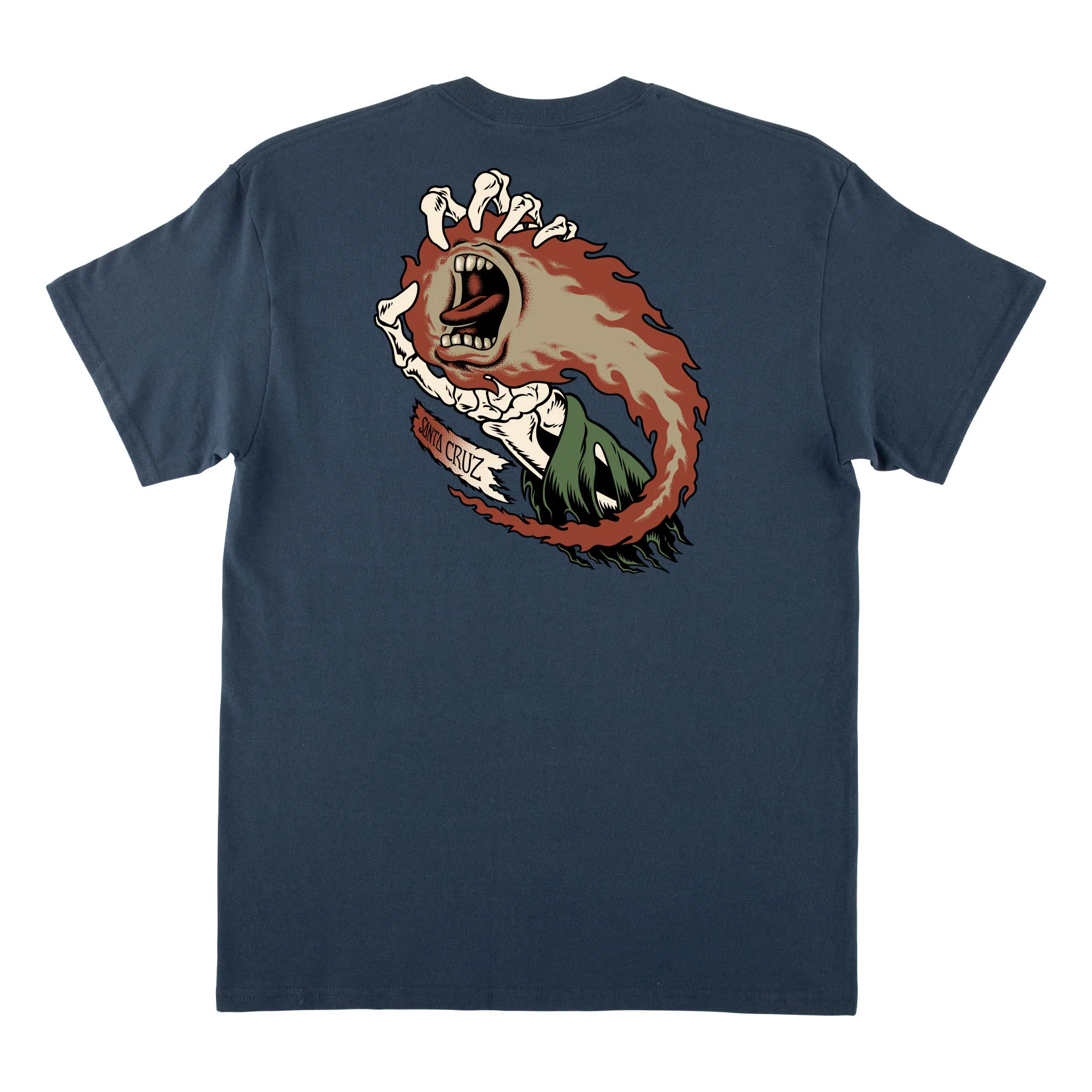 O'Brien Screaming Reaper Mens Santa Cruz T-Shirt - Image 4