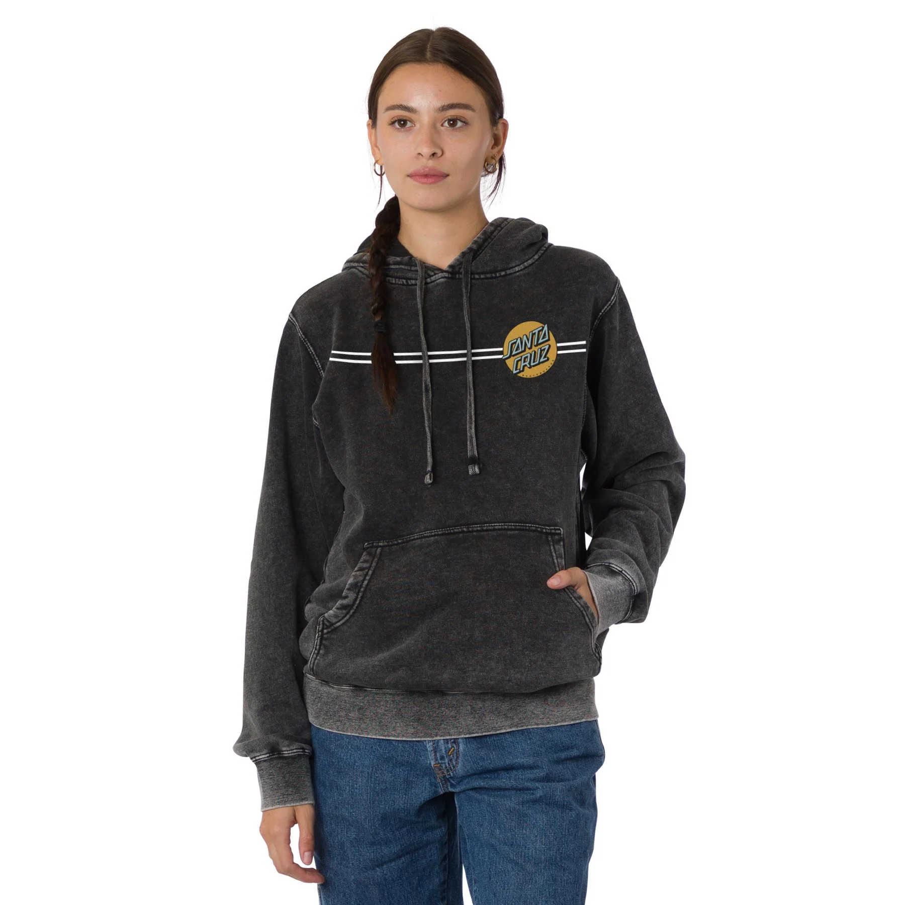 Other Dot Womens Santa Cruz Hoodie - Image 5