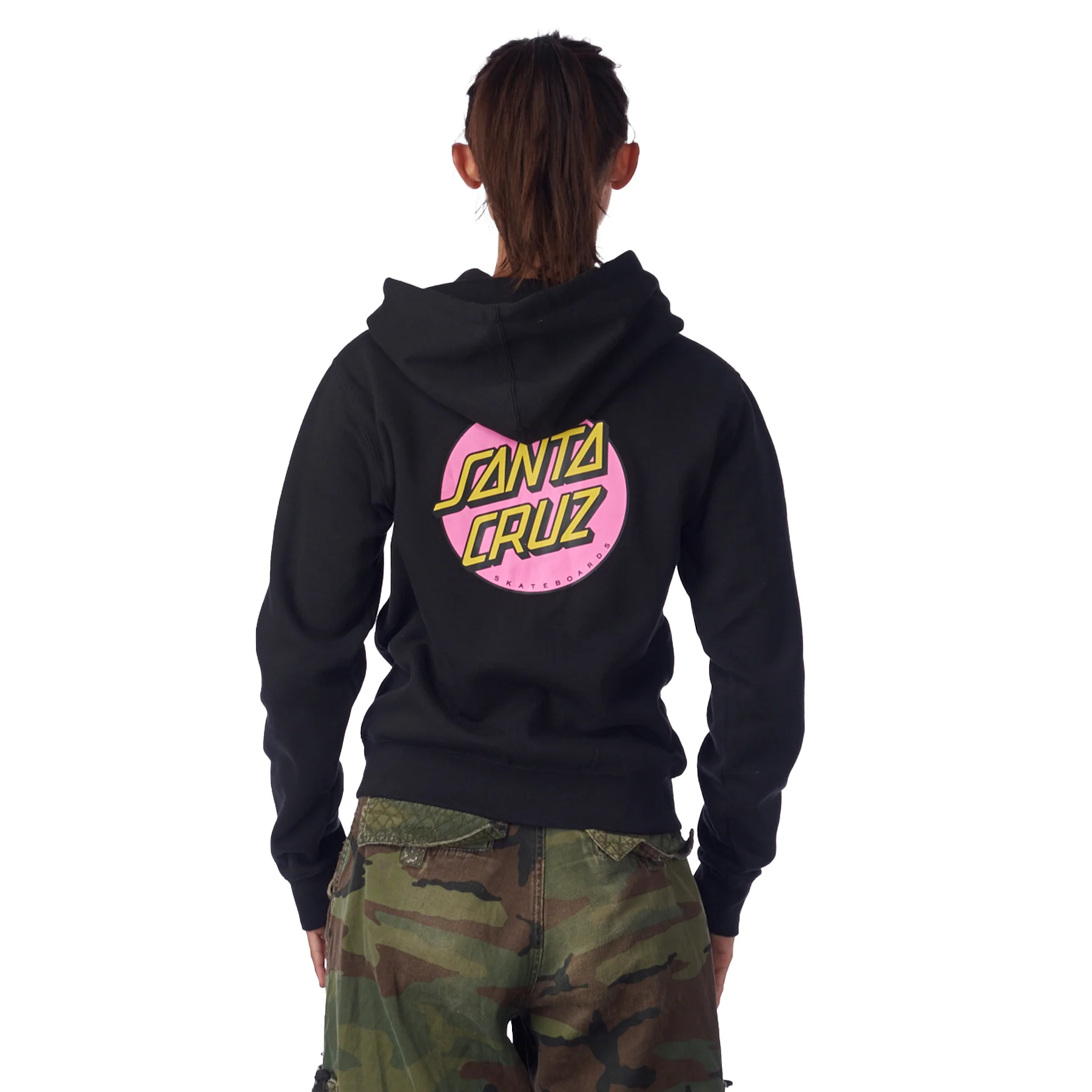 Other Dot Womens Santa Cruz Zip Hoodie - Image 3
