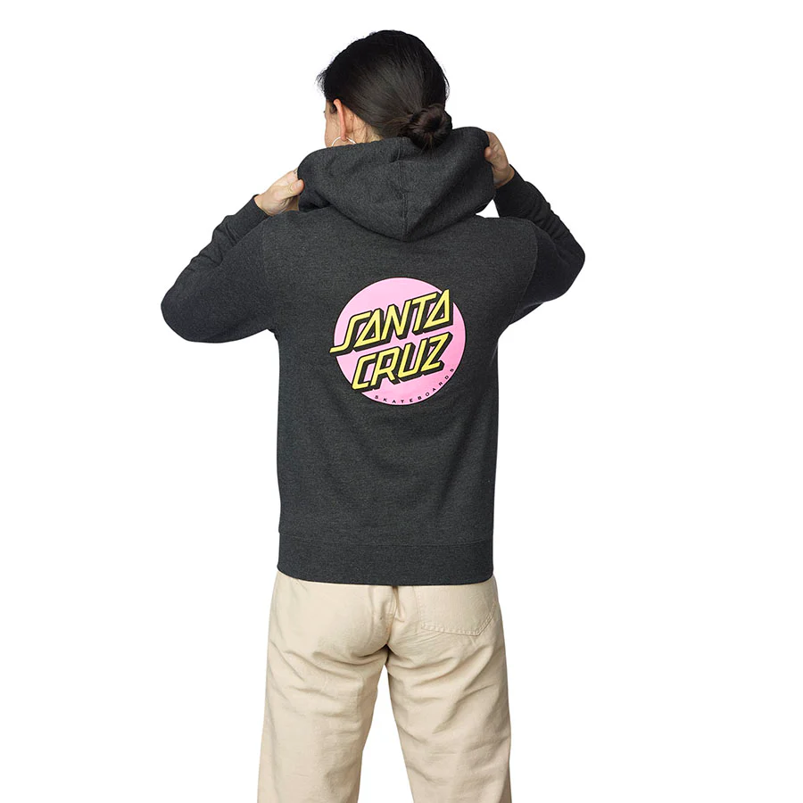 Other Dot Womens Santa Cruz Zip Hoodie - Image 7
