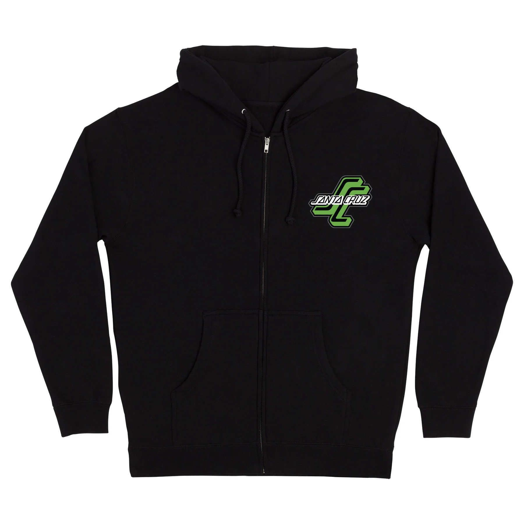 Outer OGSC Mens Santa Cruz Zip Hoodie