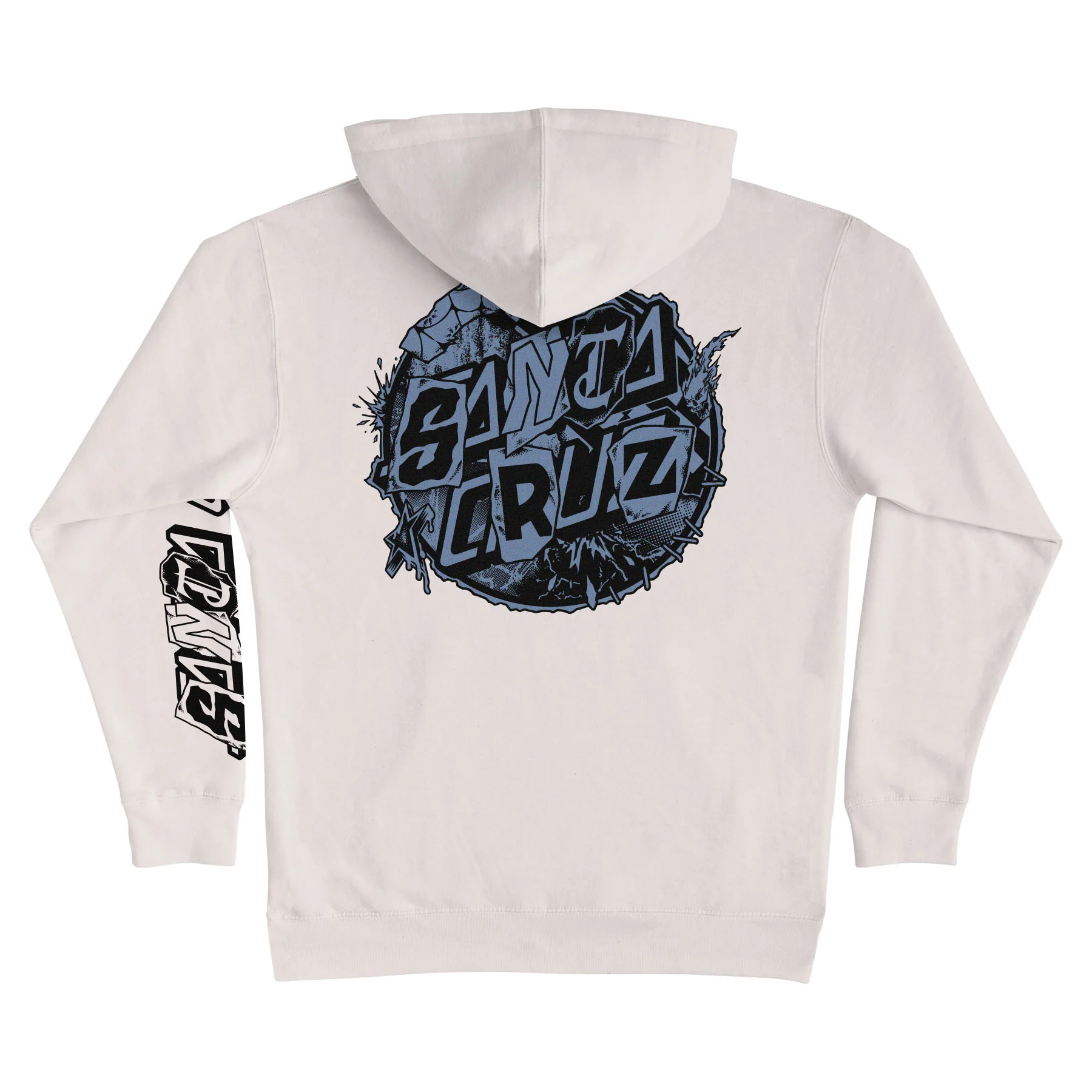 Pay Off Dot Mens Santa Cruz Hoodie - Image 4