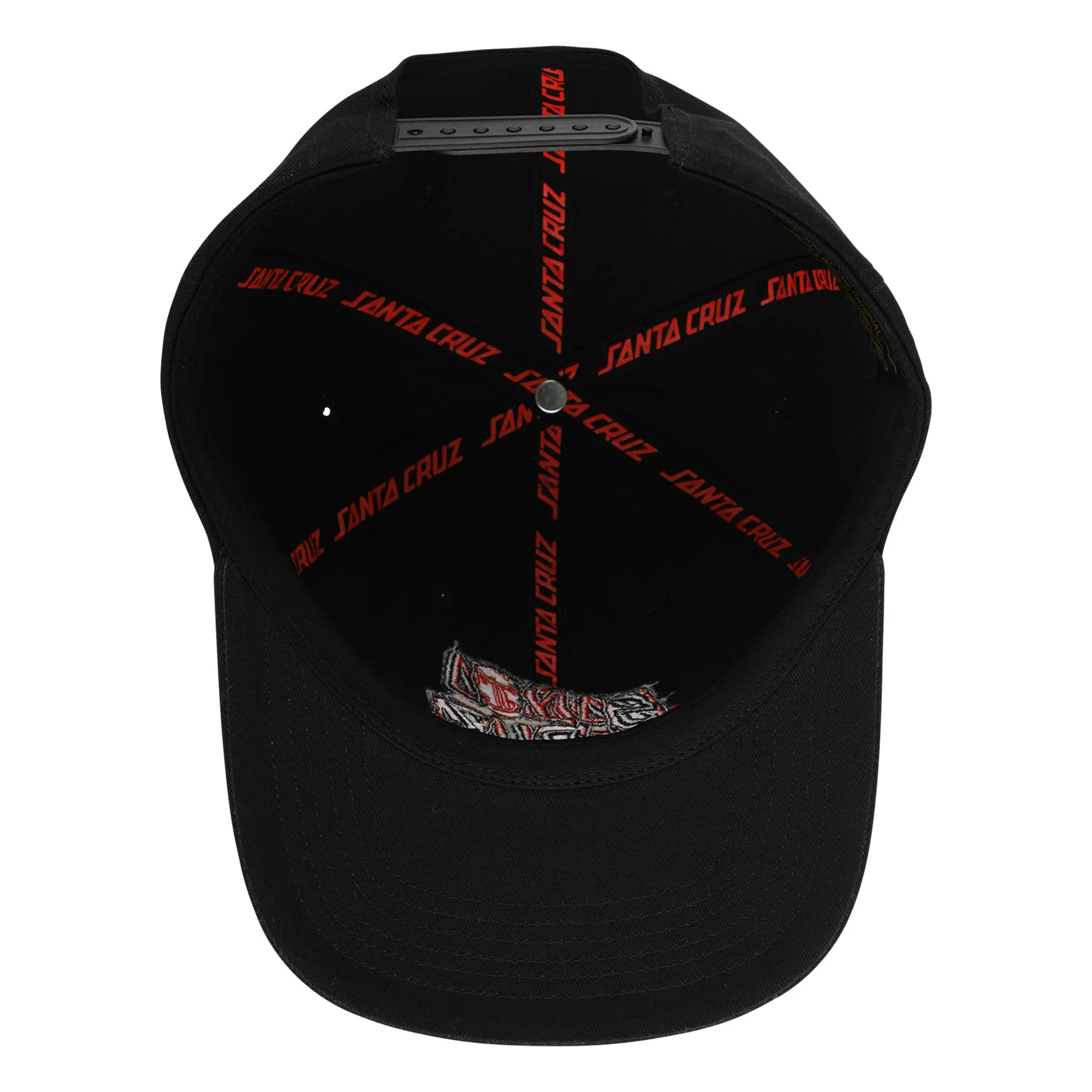 Pay Off Stack Strip Santa Cruz Snapback Hat - Image 4