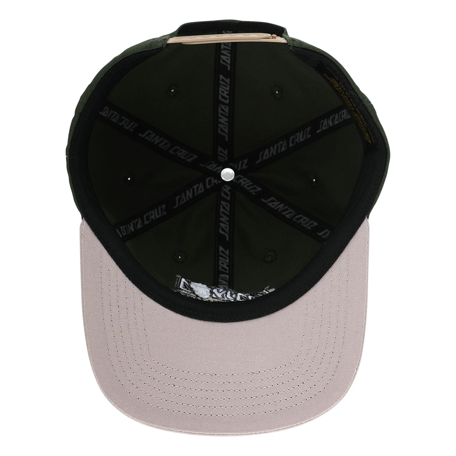 Pay Off Stack Strip Santa Cruz Snapback Hat - Image 8