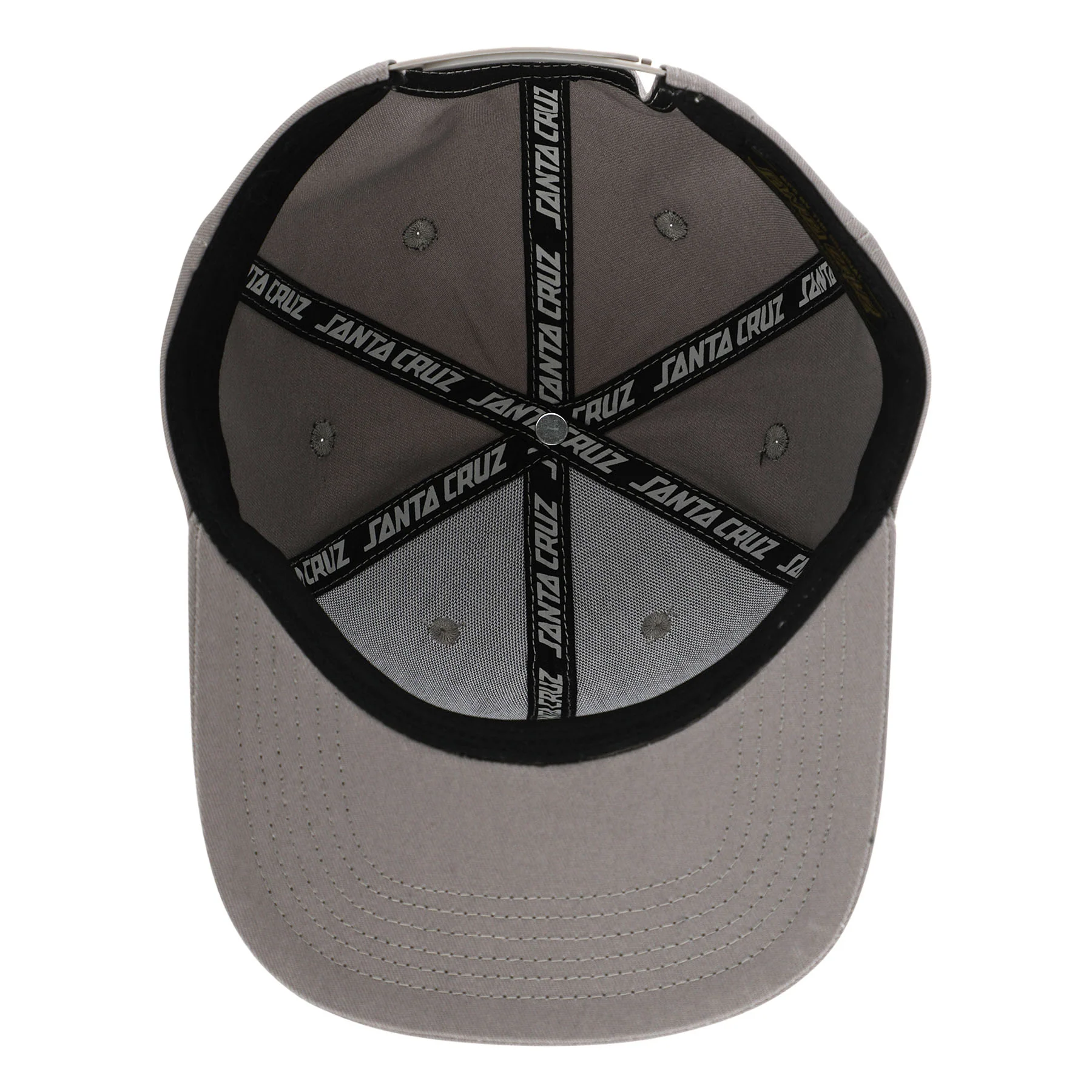 Plasma Stacked Strip Snapback Santa Cruz Hat - Image 4