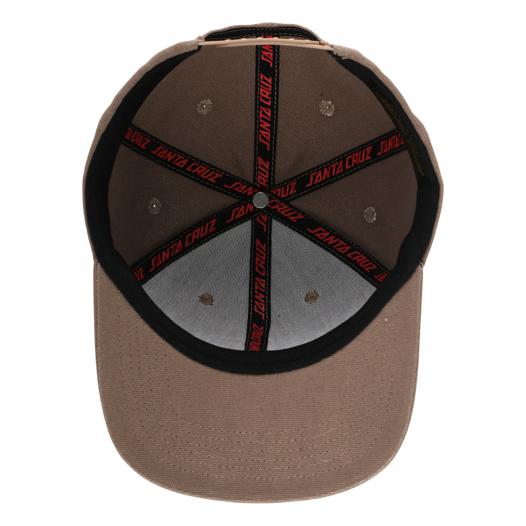 Plasma Stacked Strip Snapback Santa Cruz Hat - Image 8