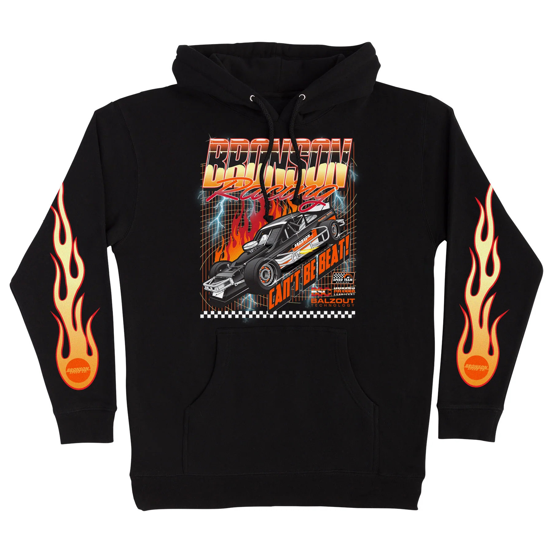 Racing Raw Mens Bronson Hoodie
