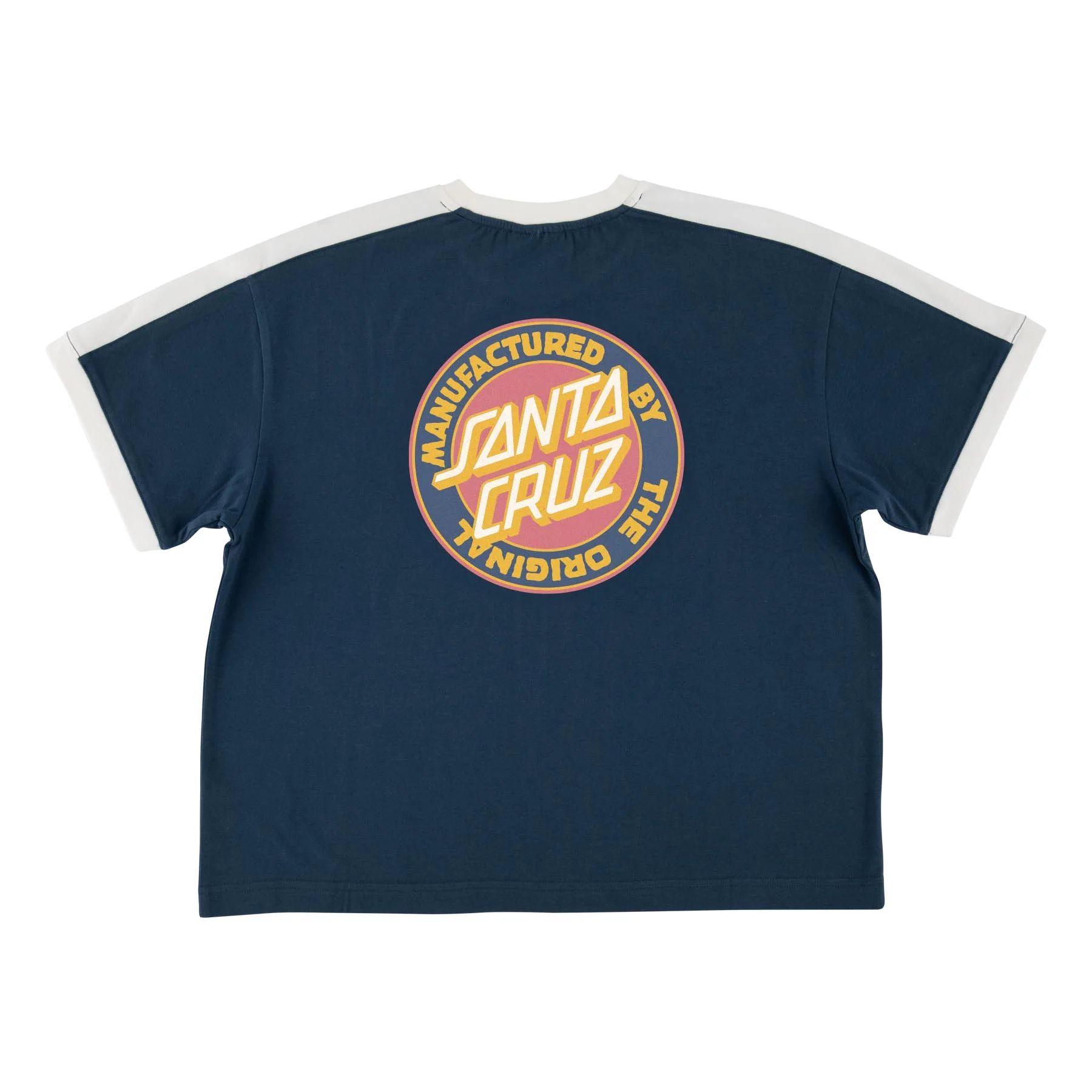 Ranger MFG Ringer Tee Santa Cruz Womens Ringer T-Shirt - Image 2