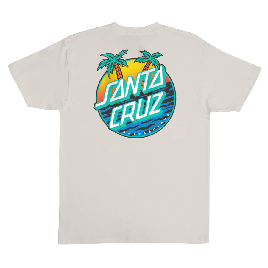 Retreat Dot Mens Santa Cruz T-Shirt - Image 2
