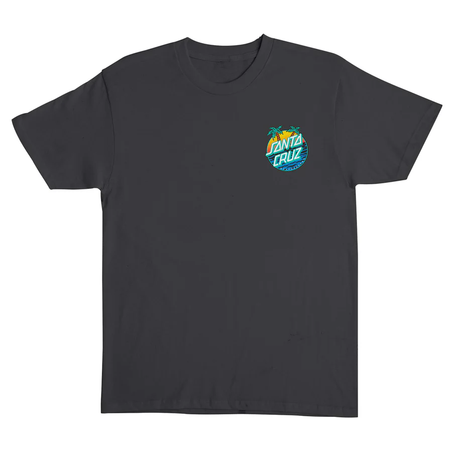 Retreat Dot Mens Santa Cruz T-Shirt - Image 3