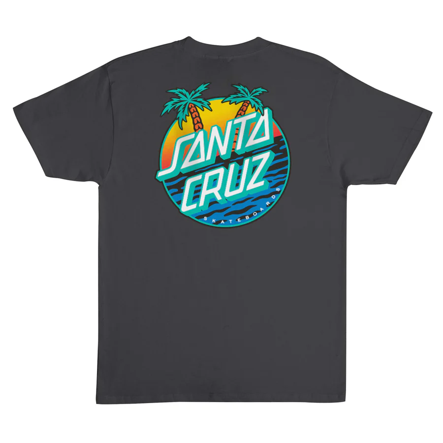 Retreat Dot Womens Santa Cruz T-Shirt - Image 4