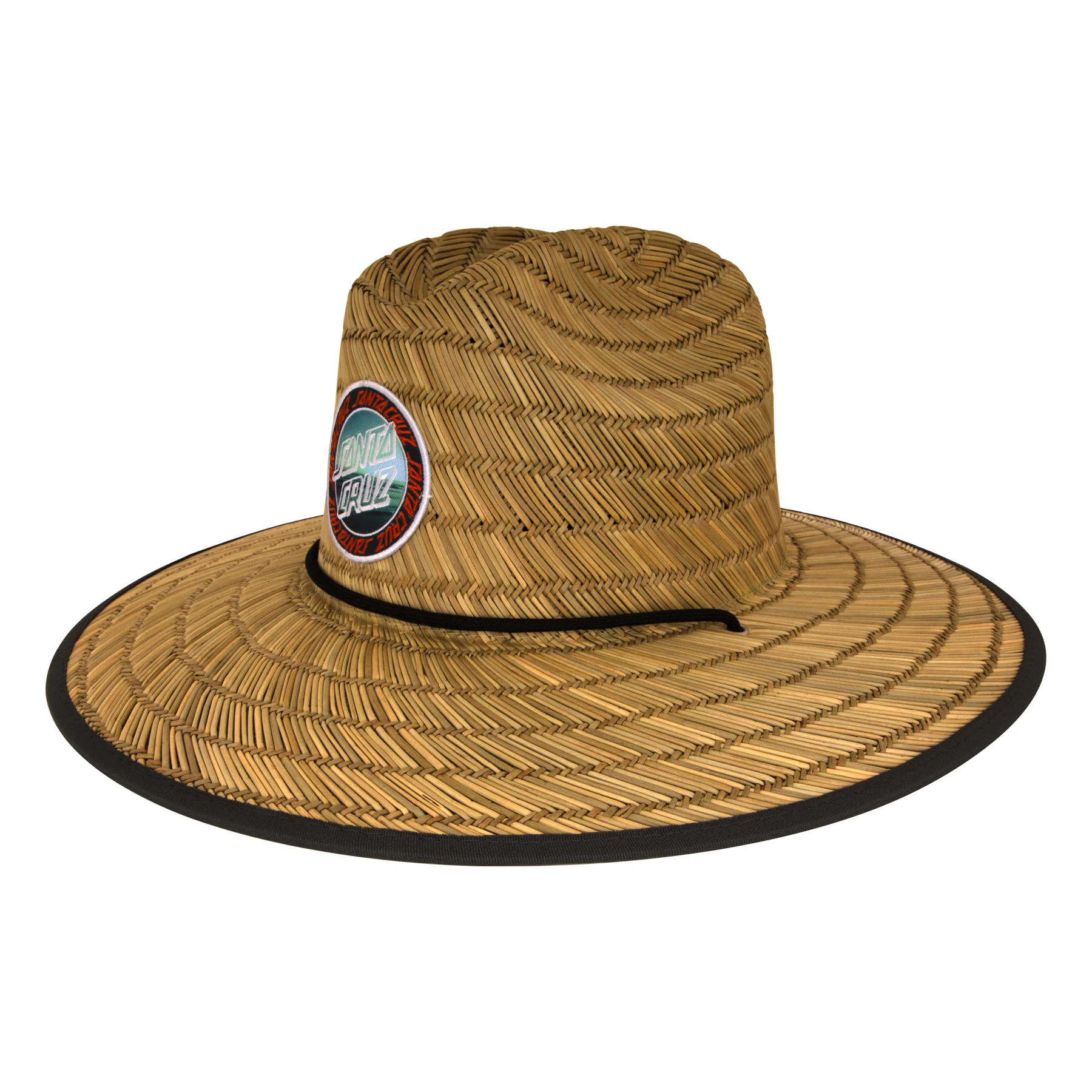 Ringed Homebreak Santa Cruz Straw Sun Hat - Image 3