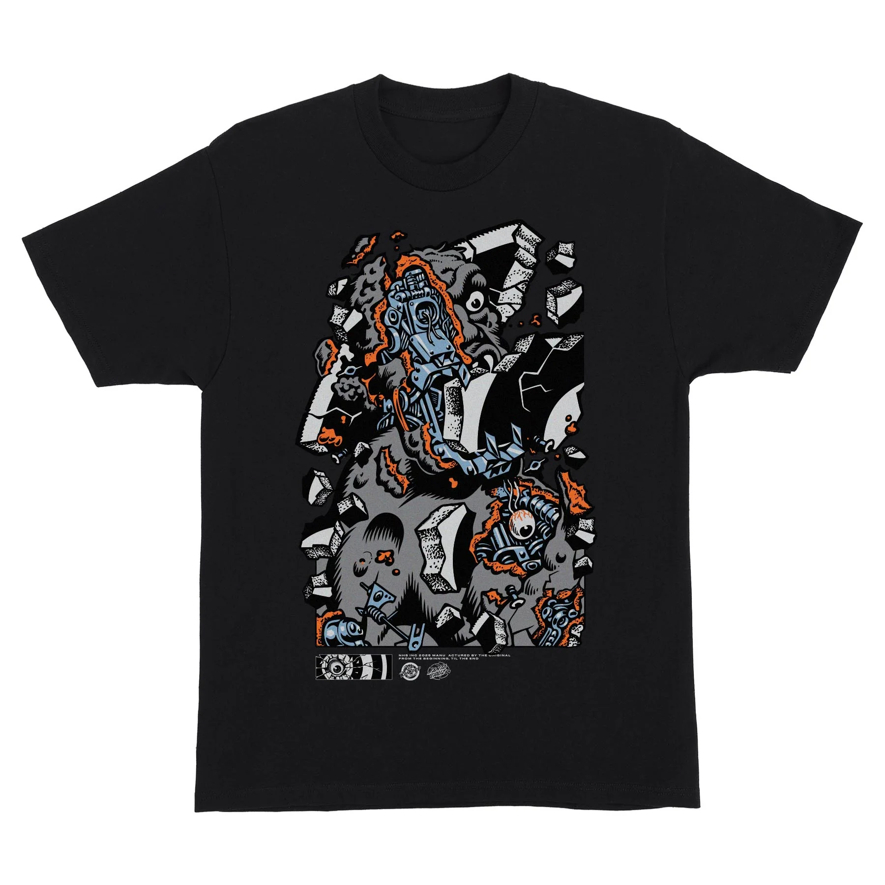 Roskopp Macro Mens Santa Cruz T-Shirt
