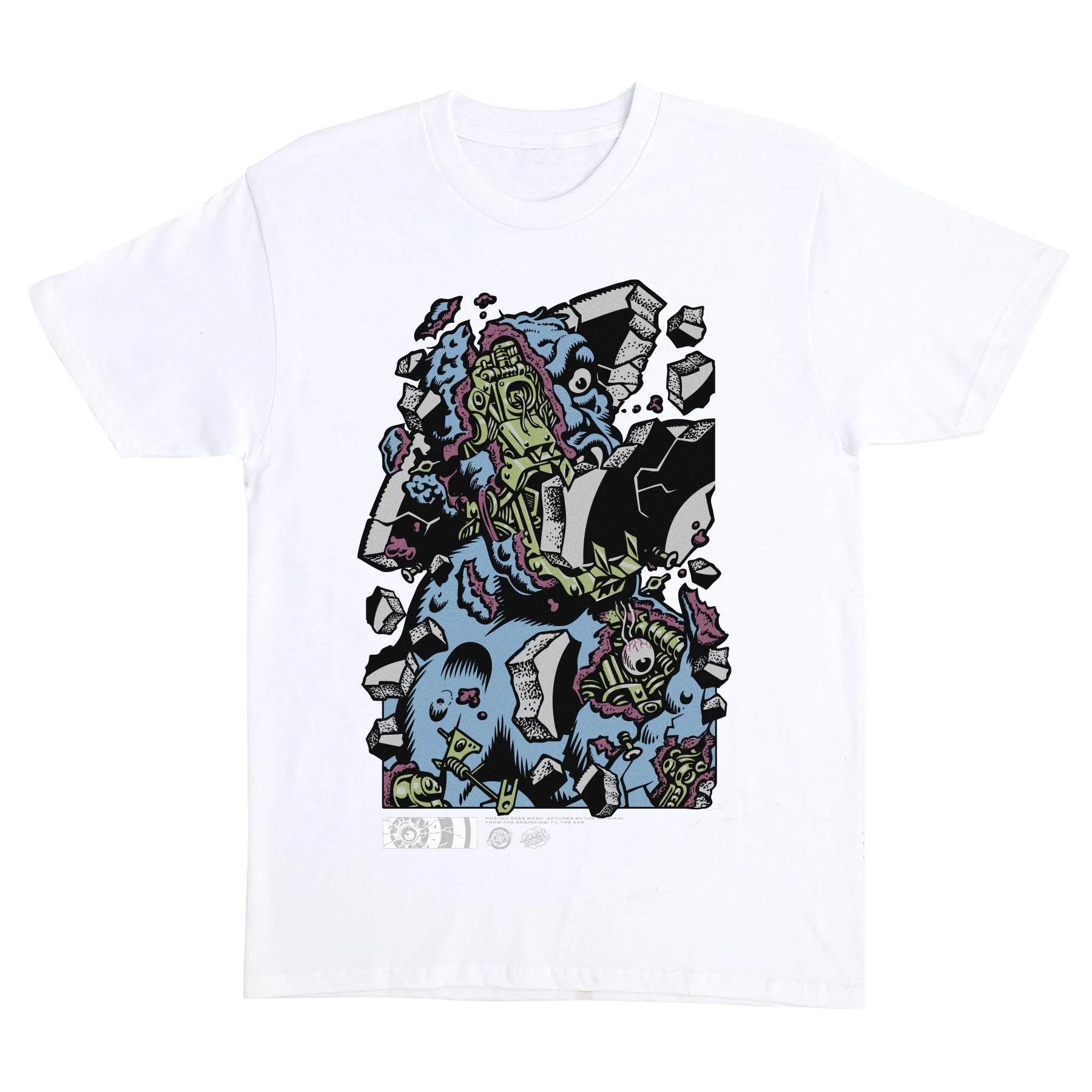 Roskopp Macro Mens Santa Cruz T-Shirt - Image 3
